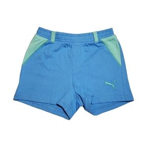 Puma Color Block Pull On Shorts Size Light Blue Sea foam Green Size 9-12M